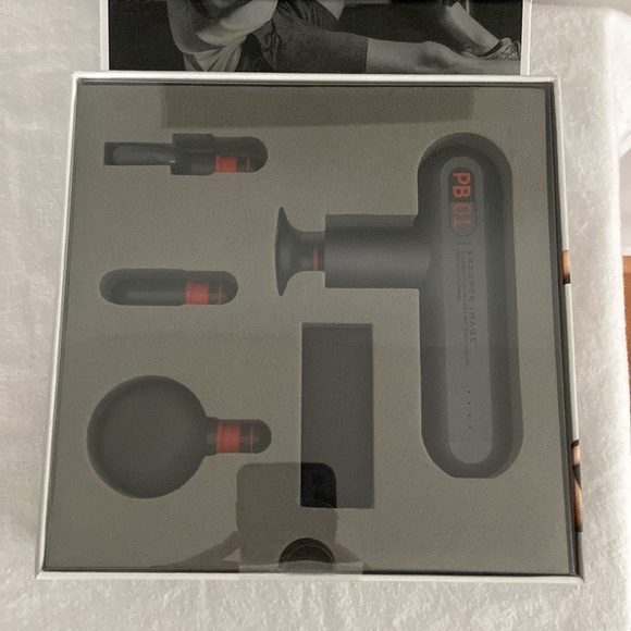 Sharper Image Powerboost Move Portable Percussion Massager - Picture 2 of 5